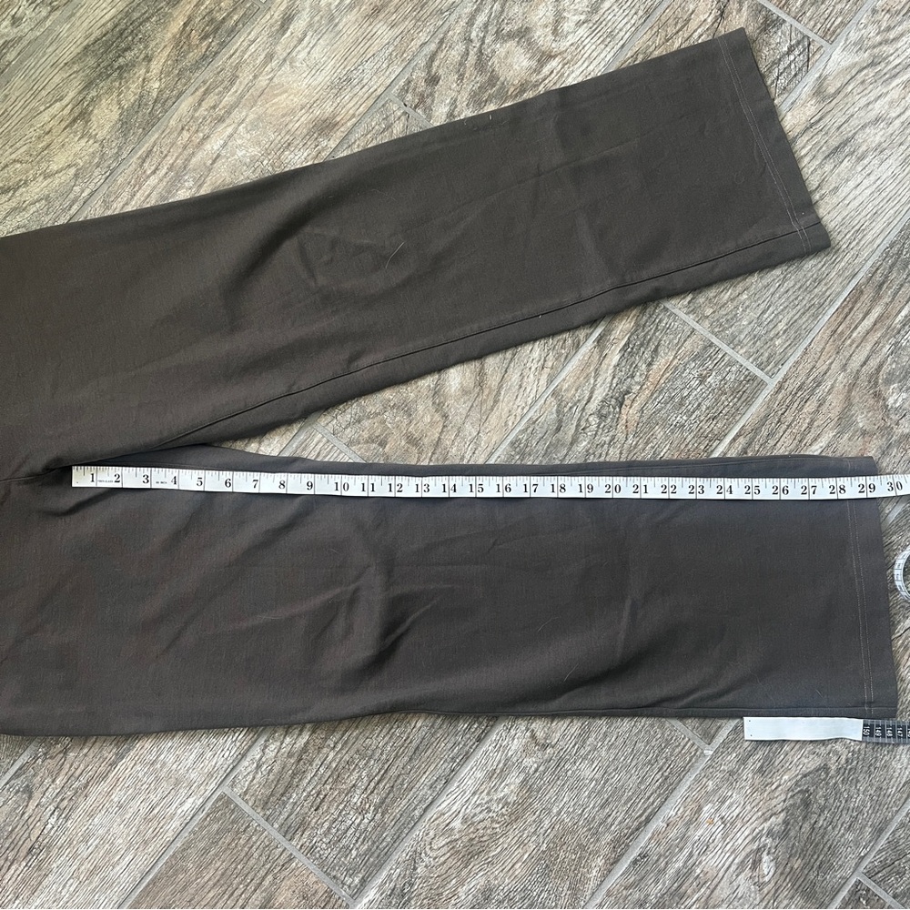 Eileen Fisher Flex Ponte Wide Trouser Pants, Women’s S, Brown - Picture 6 of 8